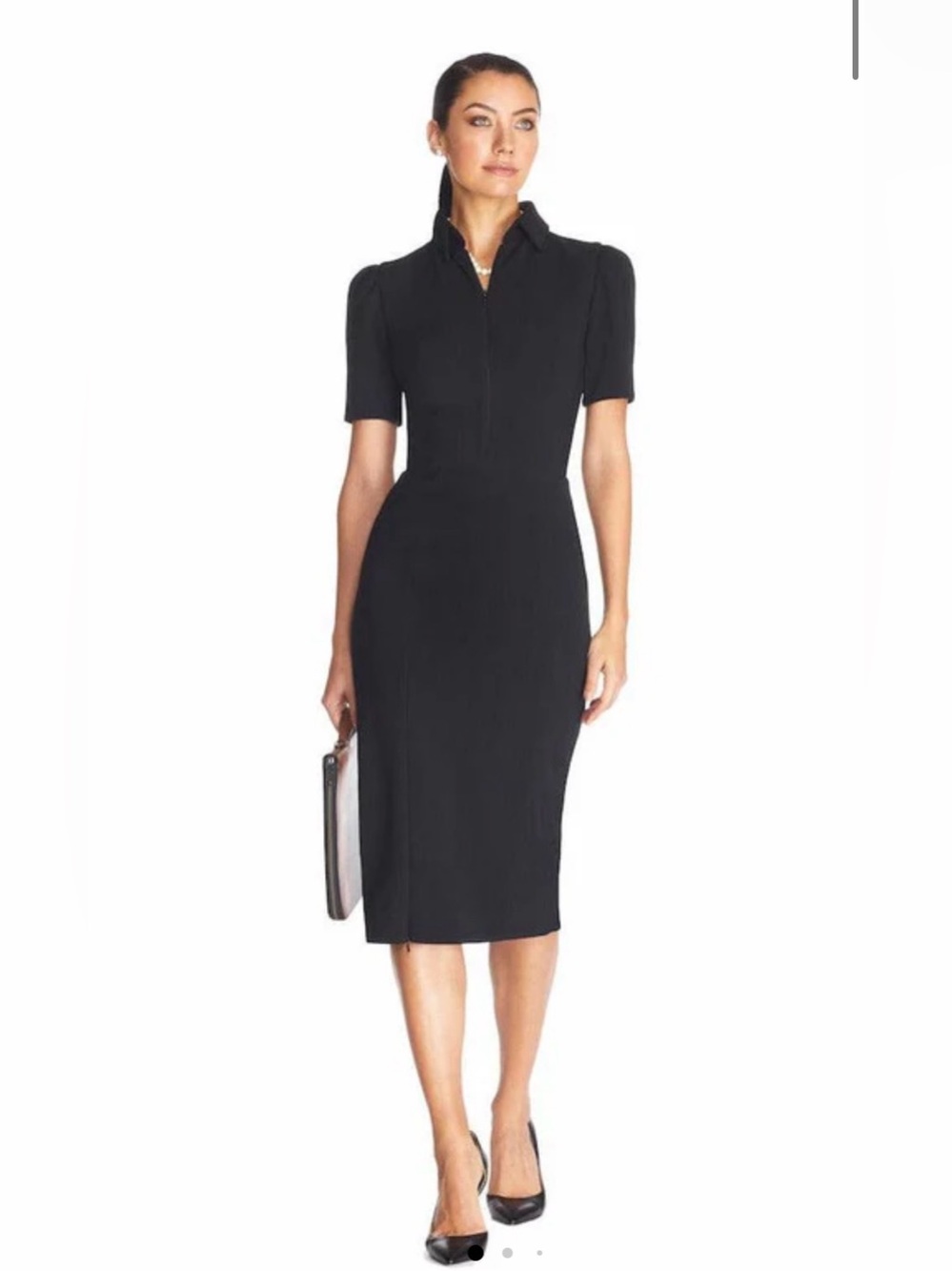 Gloria Dress DRESS THE POPULATION size small black EUC